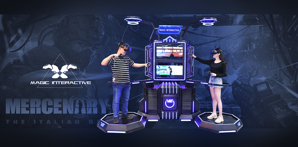 Piattaforma VR Machine 2Players VR